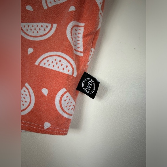 Canadian Made Wooly Doodle Tank Top Watermelon Print 2T - Picture 2 of 5